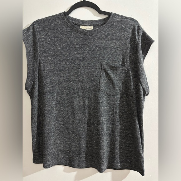 Universal Thread Charcoal Muscle Tee - Picture 2 of 7